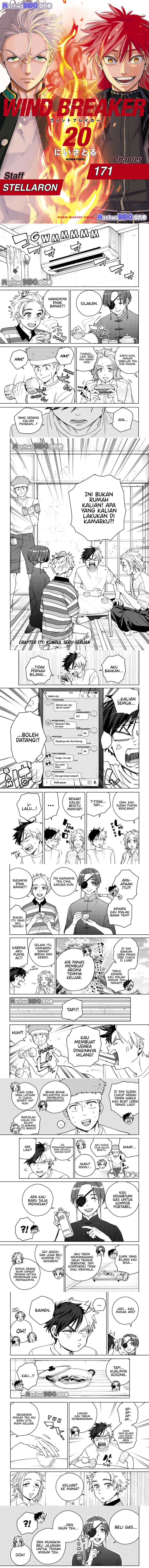 Wind Breaker (NII Satoru) Chapter 171