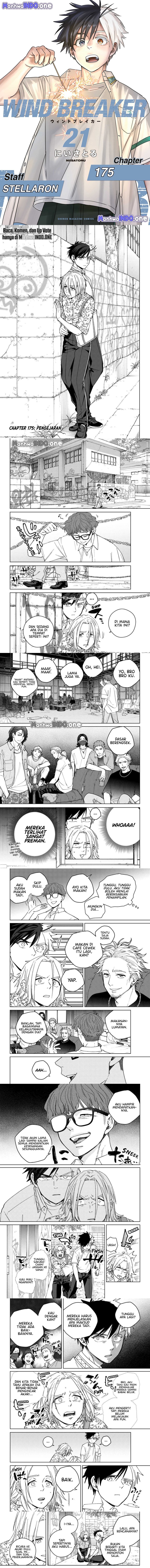 Wind Breaker (NII Satoru) Chapter 175