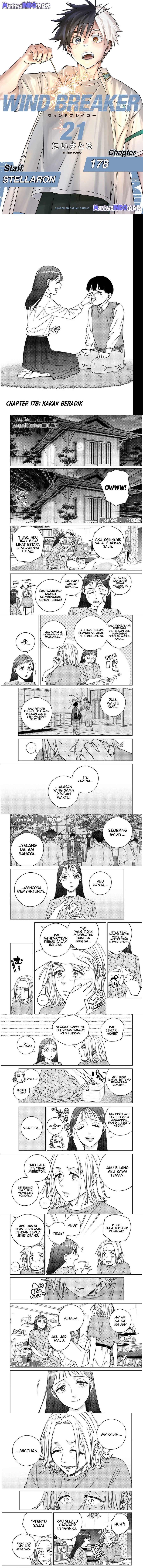 Wind Breaker (NII Satoru) Chapter 178
