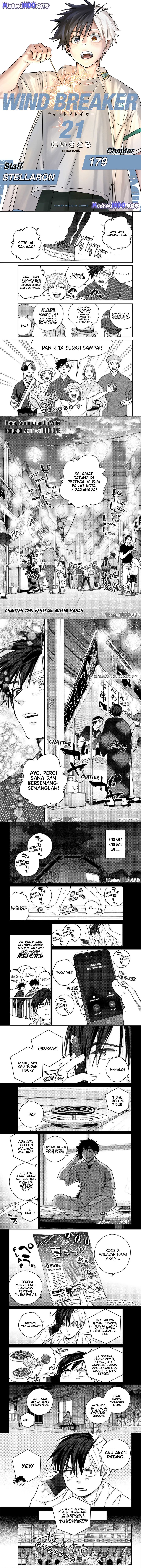 Wind Breaker (NII Satoru) Chapter 179