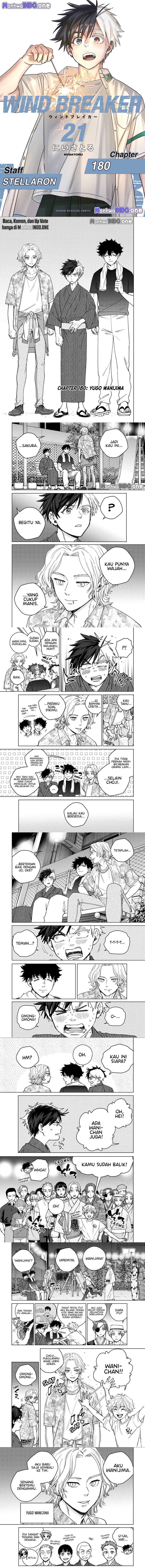 Wind Breaker (NII Satoru) Chapter 180