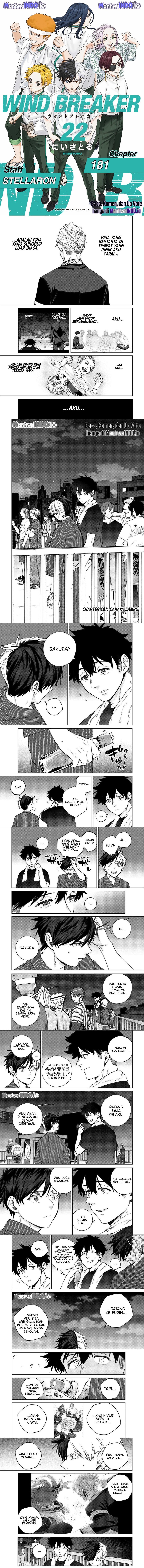 Wind Breaker (NII Satoru) Chapter 181