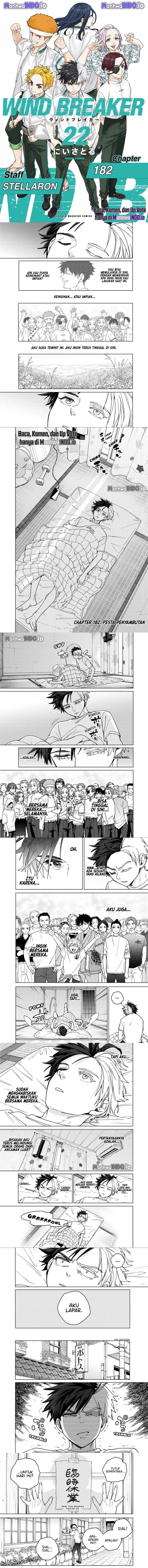 Wind Breaker (NII Satoru) Chapter 182