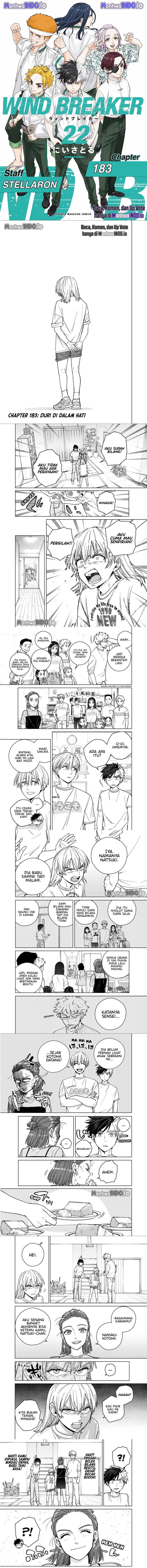 Wind Breaker (NII Satoru) Chapter 183