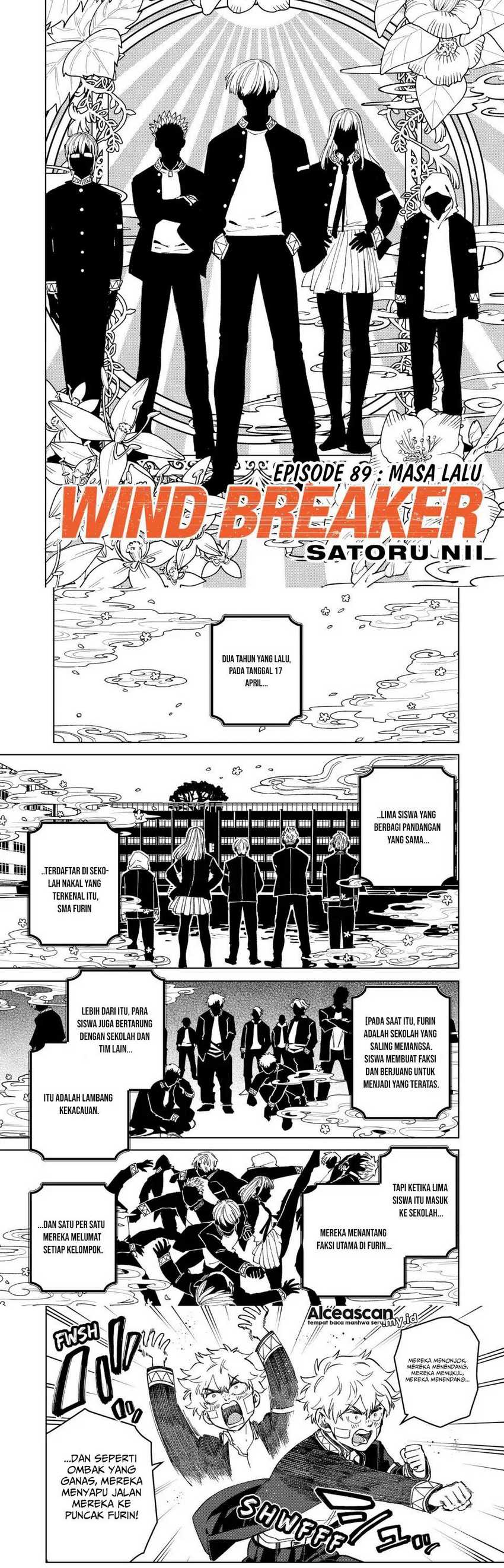 Wind Breaker (NII Satoru) Chapter 89