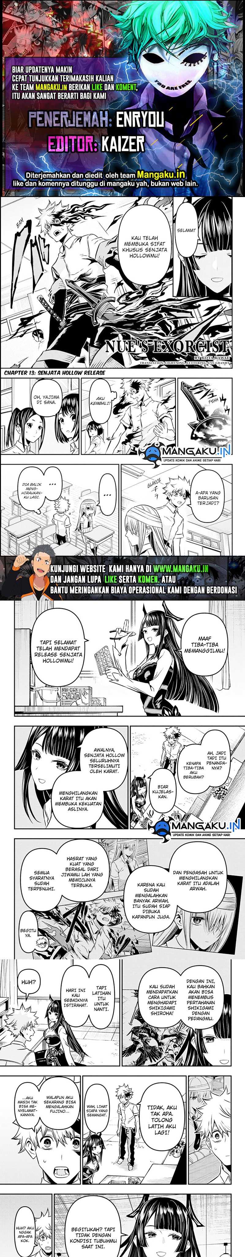 Nue’s Exorcist Chapter 13