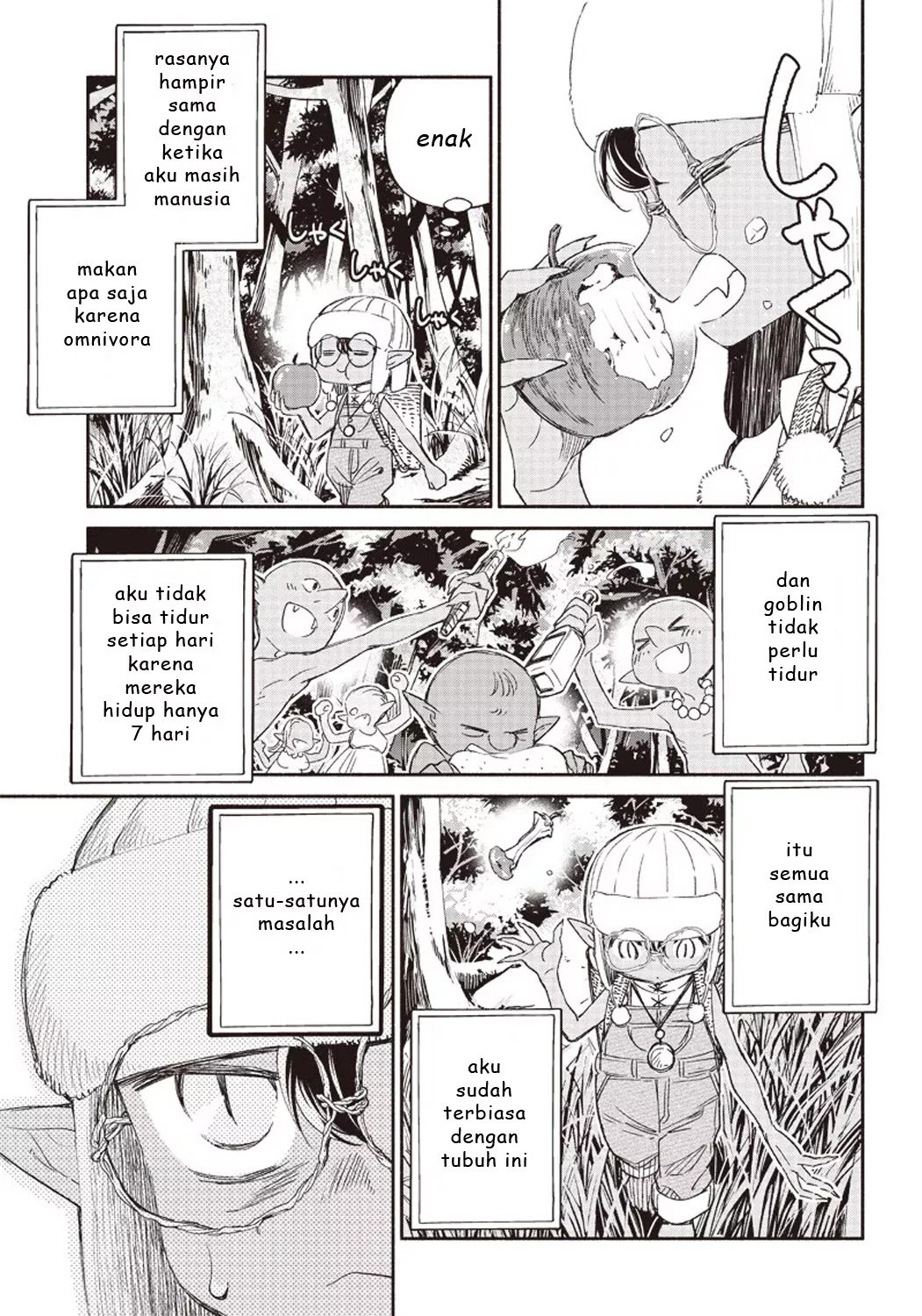 Tensei Goblin da kedo Shitsumon aru? Chapter 01