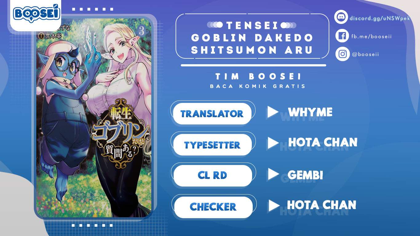 Tensei Goblin da kedo Shitsumon aru? Chapter 30