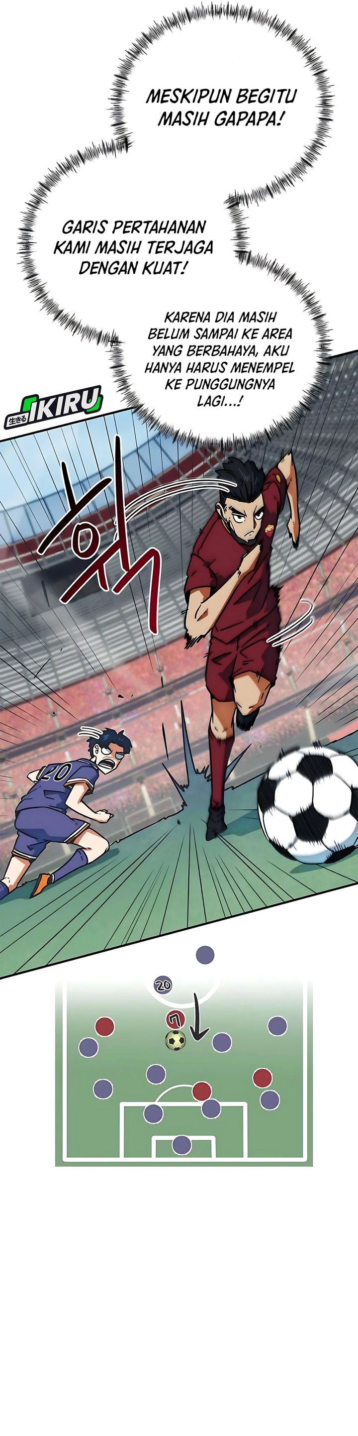 I’m Being Misunderstood as a Soccer Genius Chapter 36
