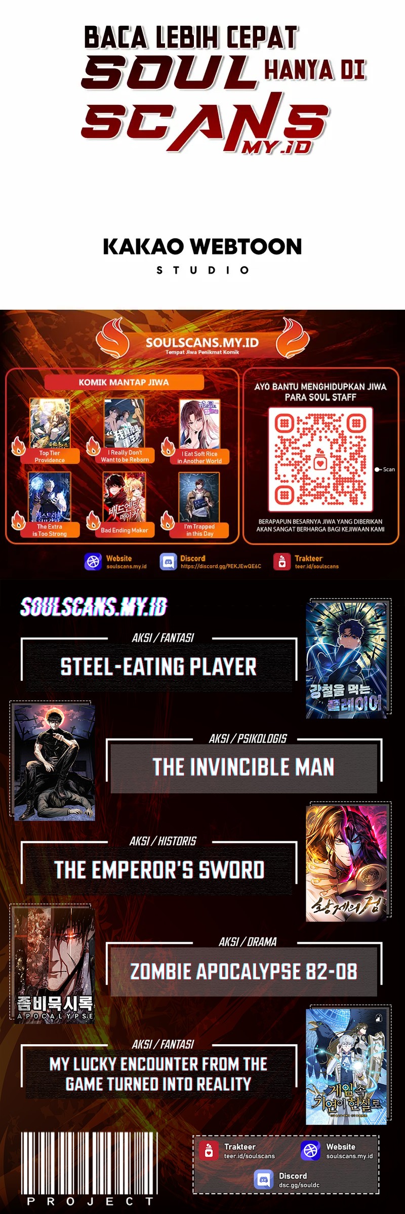 The Invincible Man Chapter 70