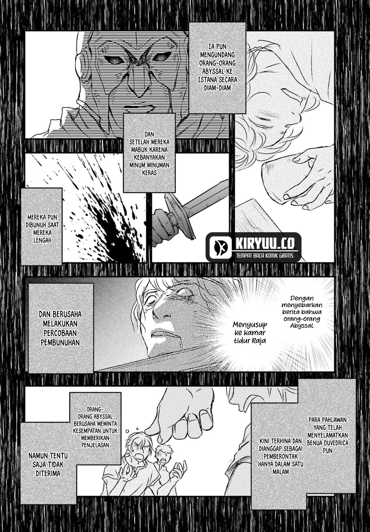 Shinigami ni Sodaterareta Shoujo wa Shikkoku no Tsurugi wo Mune ni Idaku Chapter 46