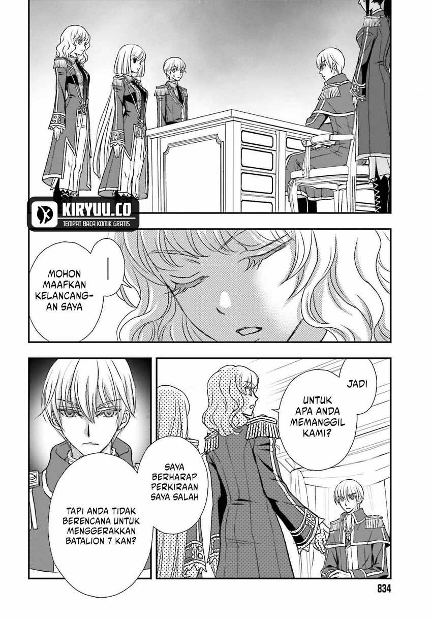 Shinigami ni Sodaterareta Shoujo wa Shikkoku no Tsurugi wo Mune ni Idaku Chapter 47 page 18