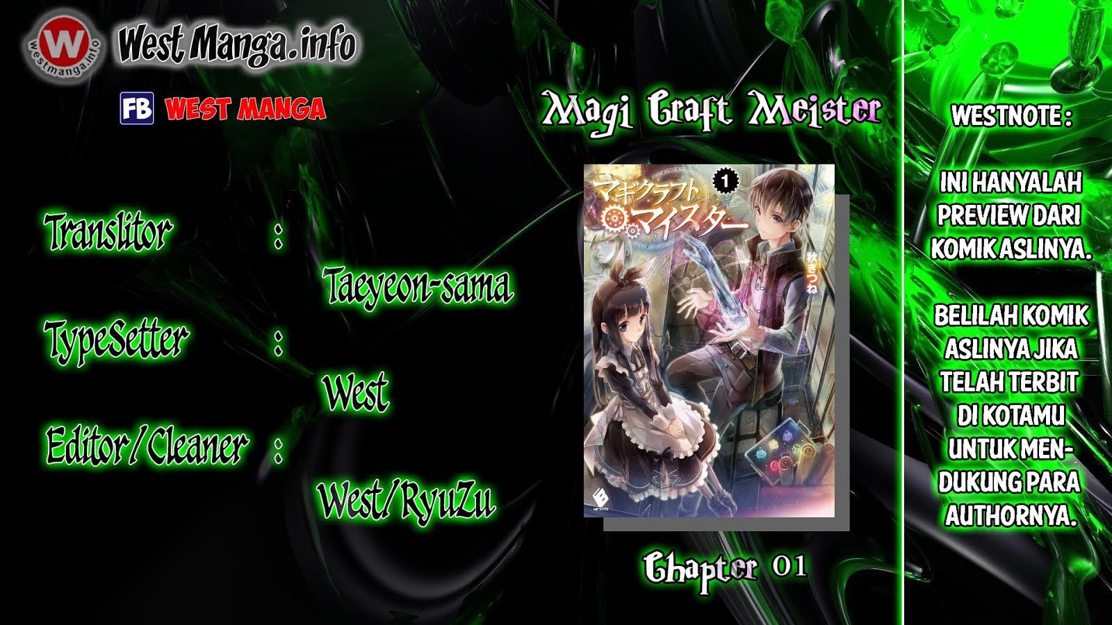 Magi Craft Meister Chapter 01