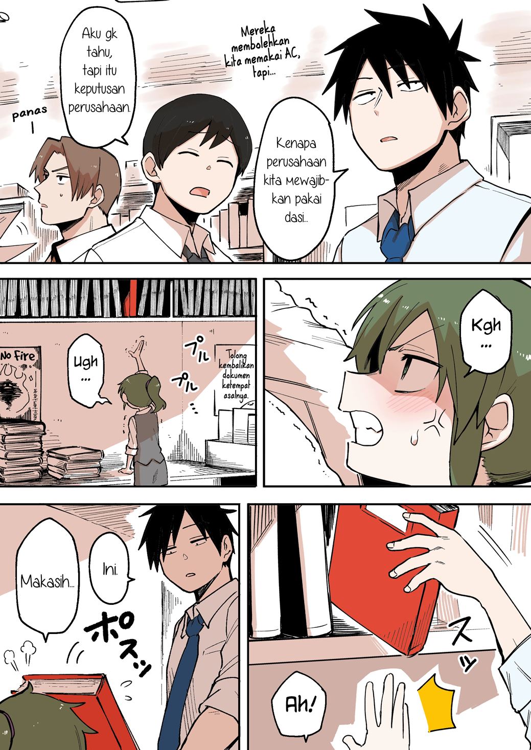 Senpai ga Uzai Kouhai no Hanashi (Web) Chapter 39 page 2