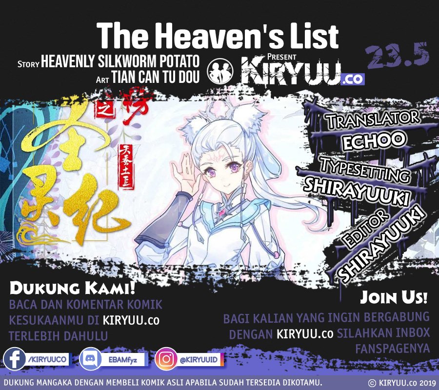 The Heaven List Chapter 23.5
