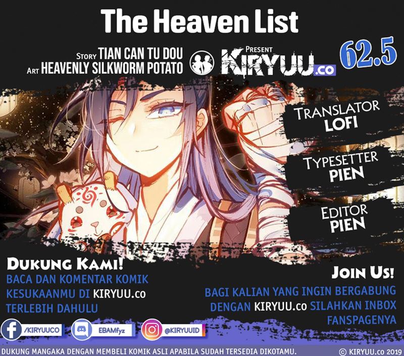 The Heaven List Chapter 62.5
