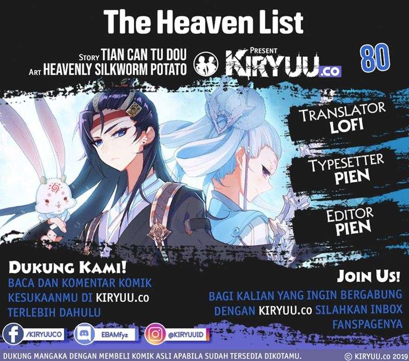 The Heaven List Chapter 80