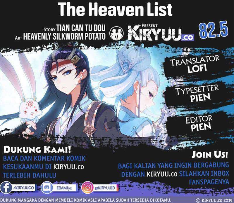 The Heaven List Chapter 82.5
