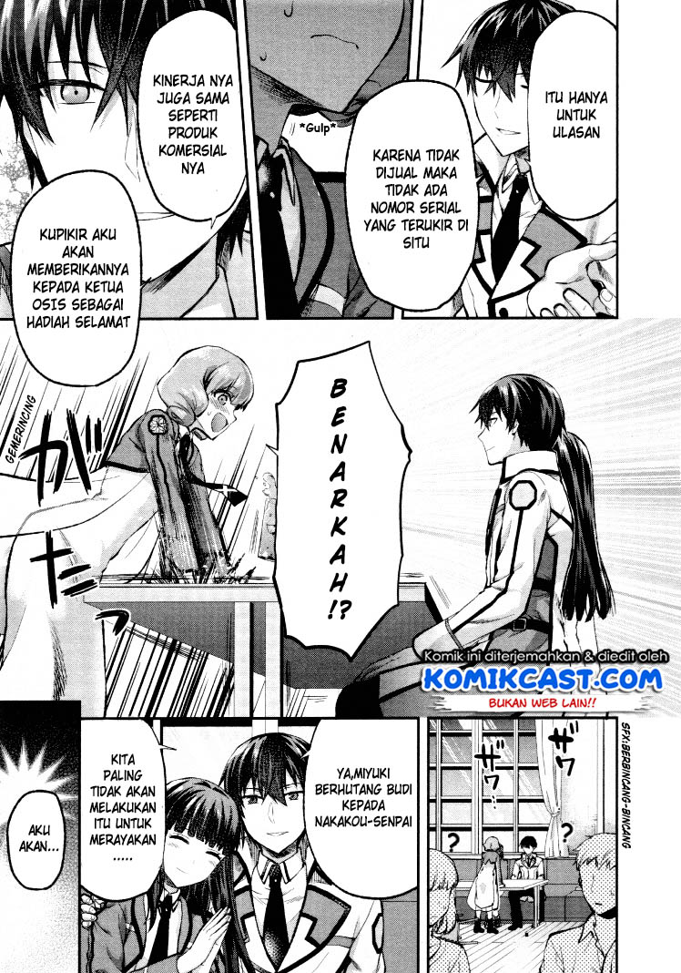 Mahouka Koukou no Rettousei – Kaichou Senkyo-hen Chapter 03