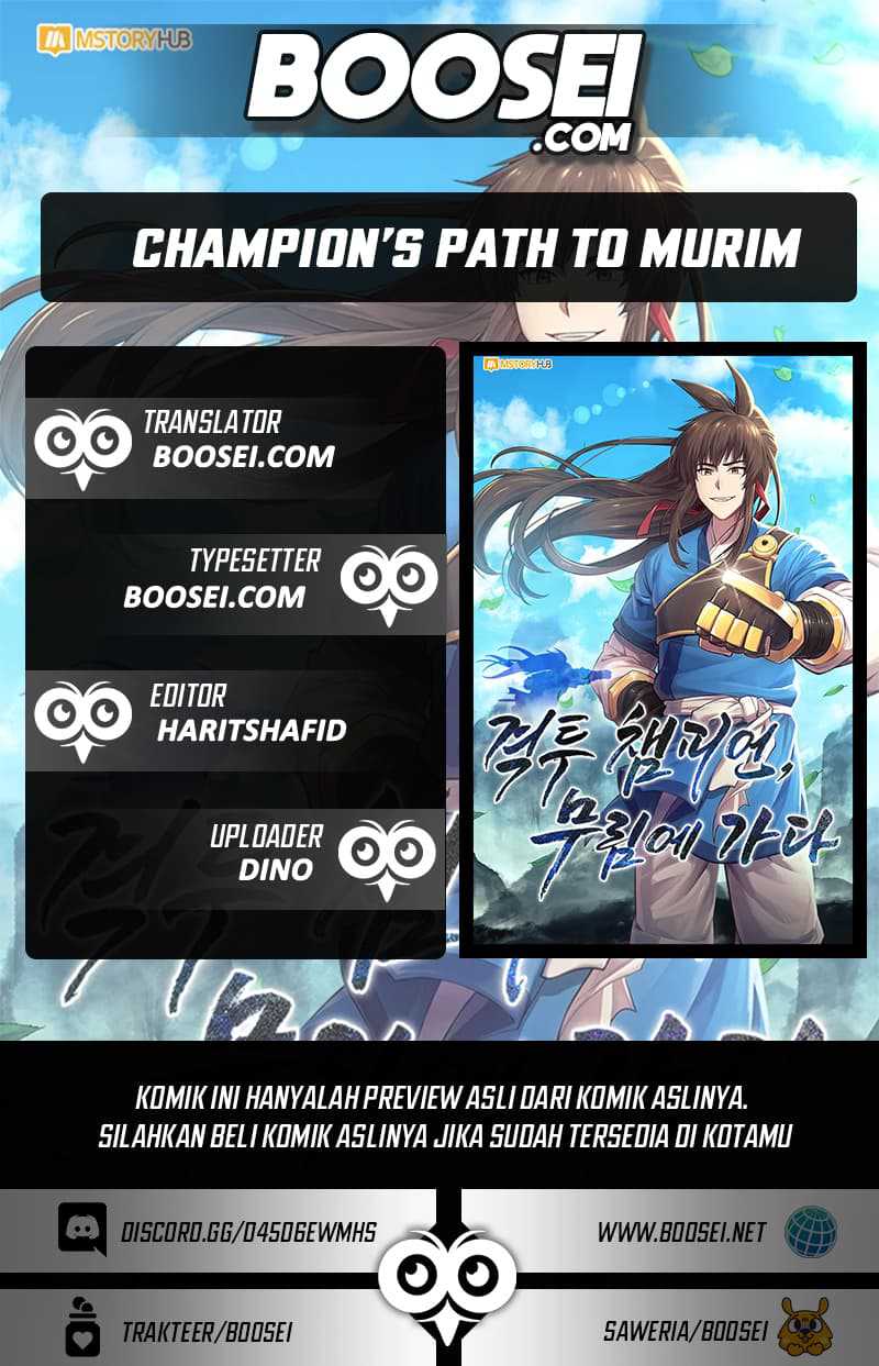 Champion’s Path to Murim Chapter 11