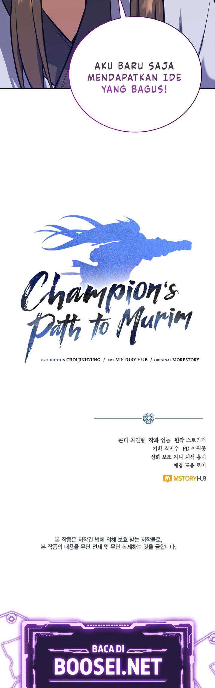 Champion’s Path to Murim Chapter 29