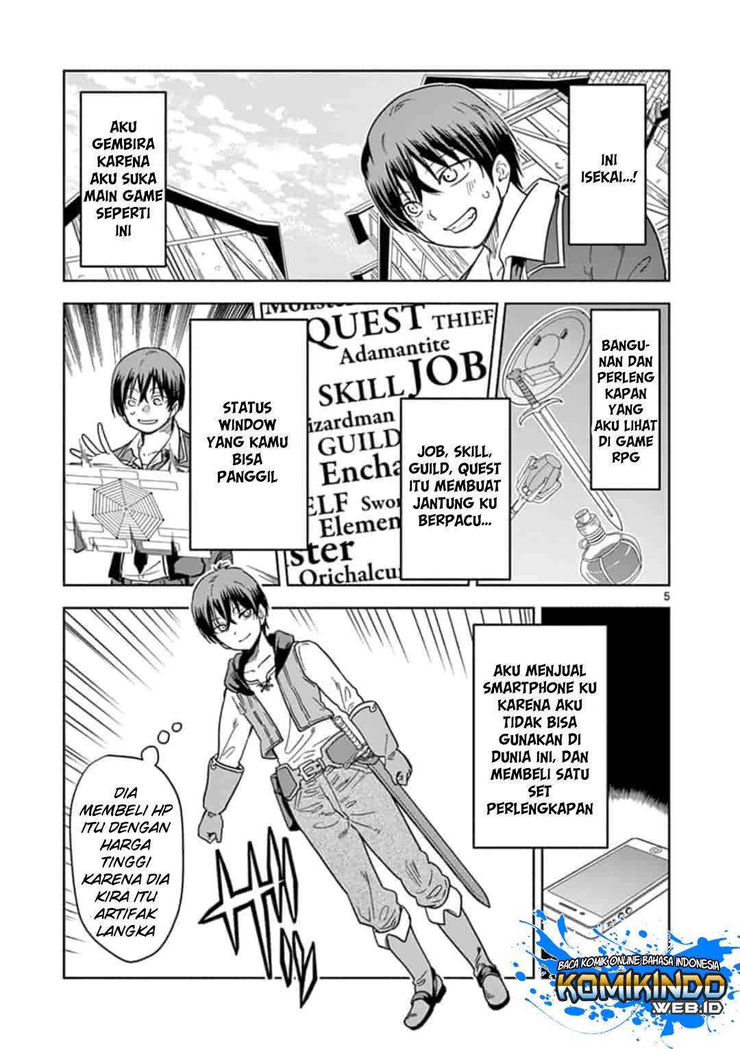 Isekai One Turn Kill Nee-san chapter 2 halaman 6