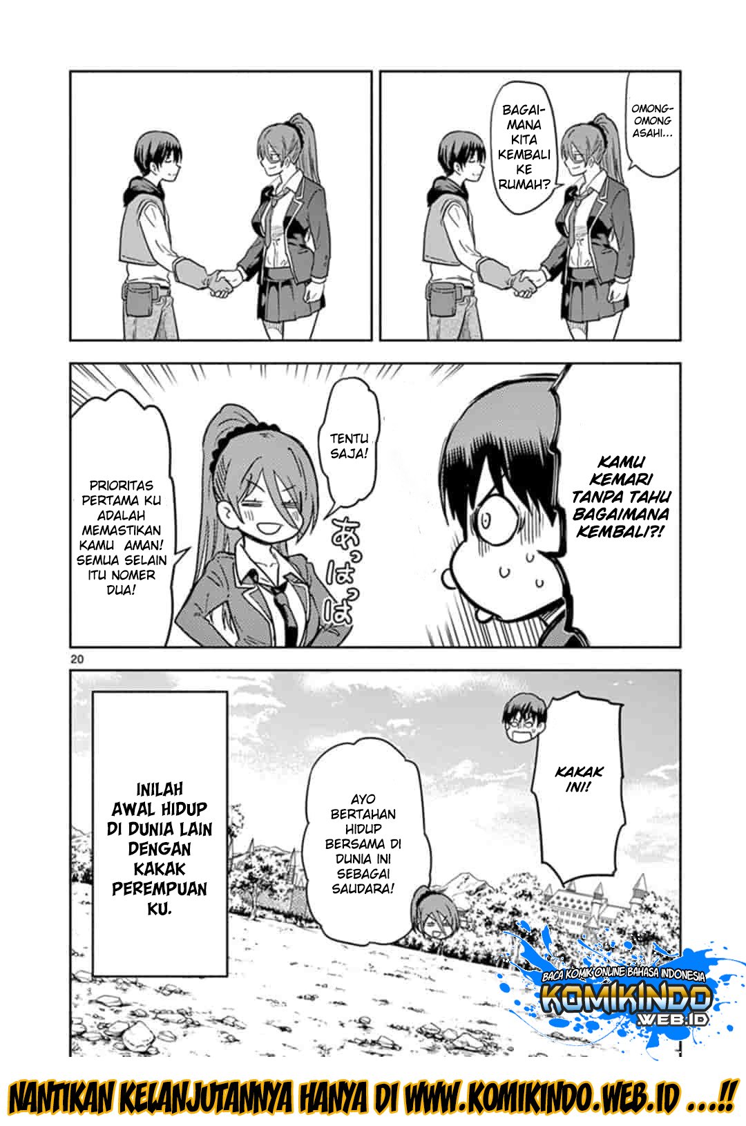Isekai One Turn Kill Nee-san chapter 2 halaman 22