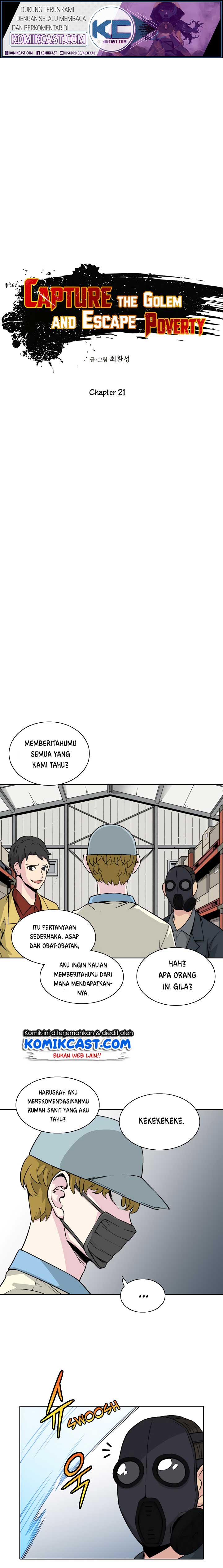 Escape From The Poverty by Catching Golem Chapter 21 page 2