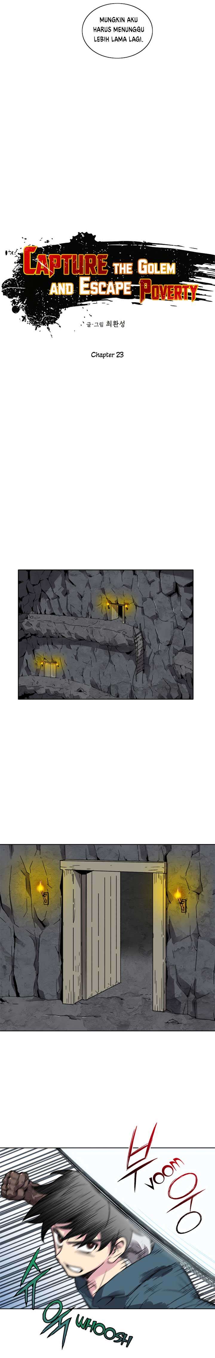 Escape From The Poverty by Catching Golem chapter 23 halaman 4