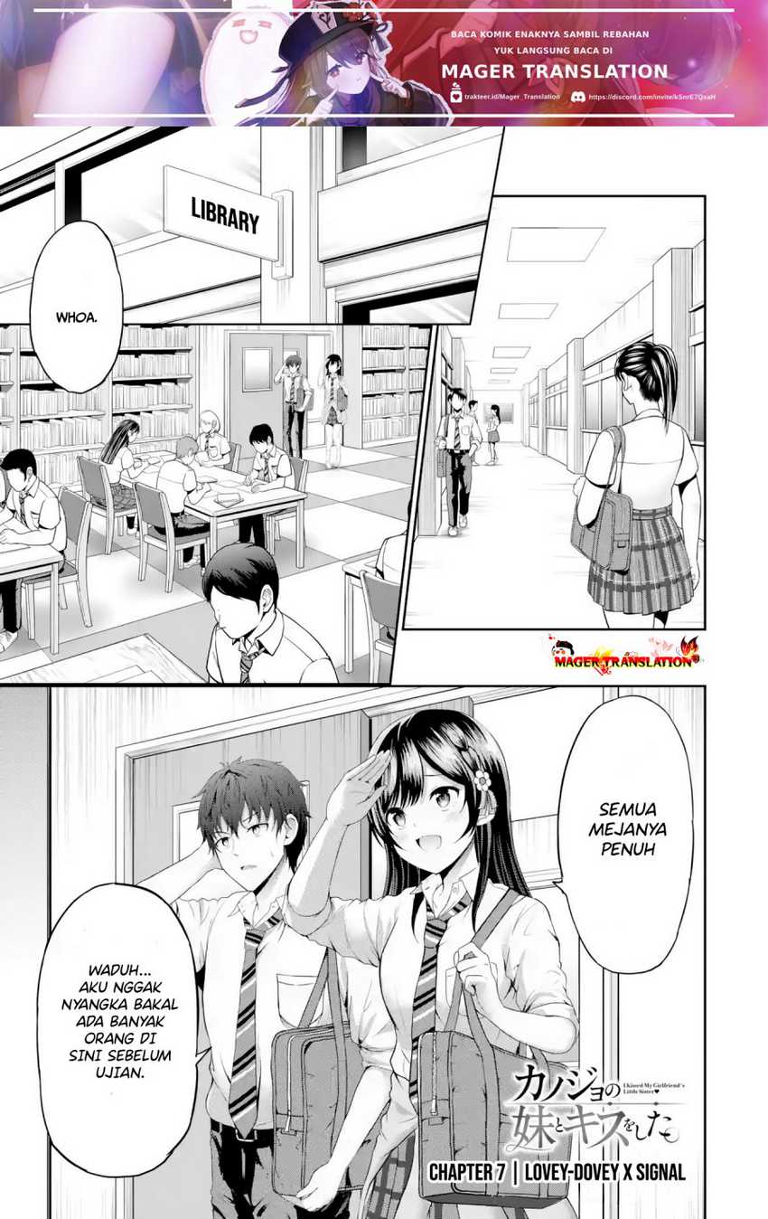 Kanojo no Imouto to Kiss wo Shita. Chapter 07.1