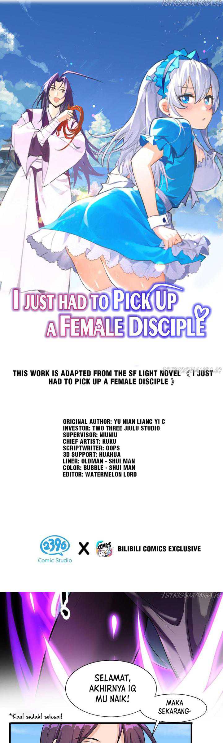 I Just Had to Pick up a Female Disciple Chapter 11.2