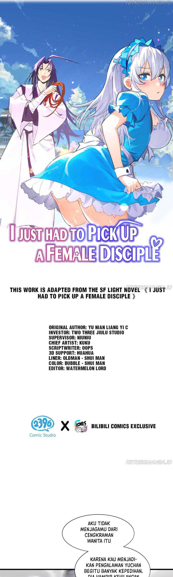 I Just Had to Pick up a Female Disciple Chapter 12.1