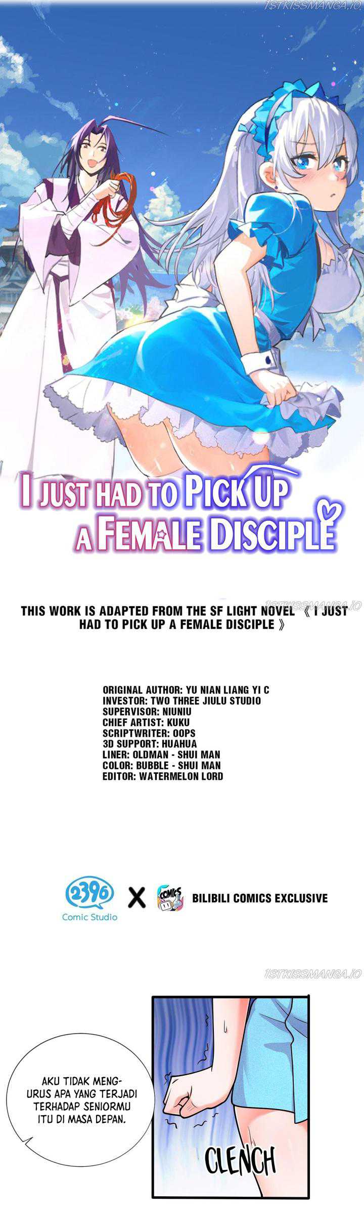I Just Had to Pick up a Female Disciple Chapter 12.2
