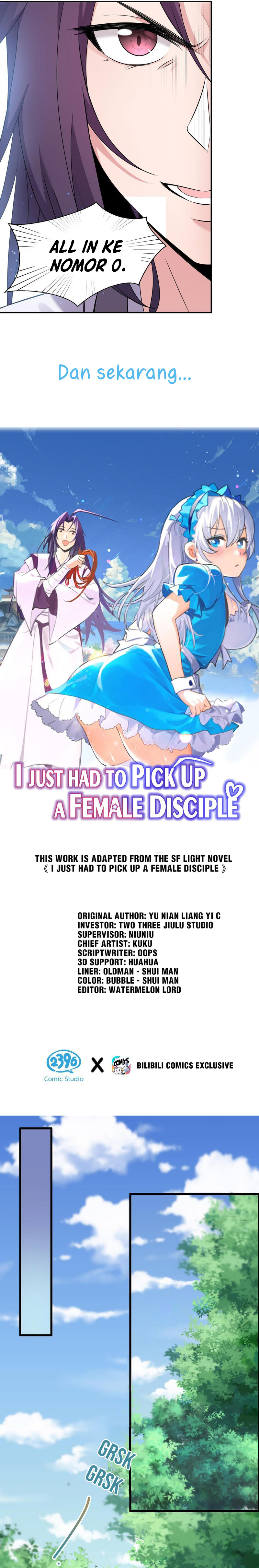 I Just Had to Pick up a Female Disciple Chapter 15