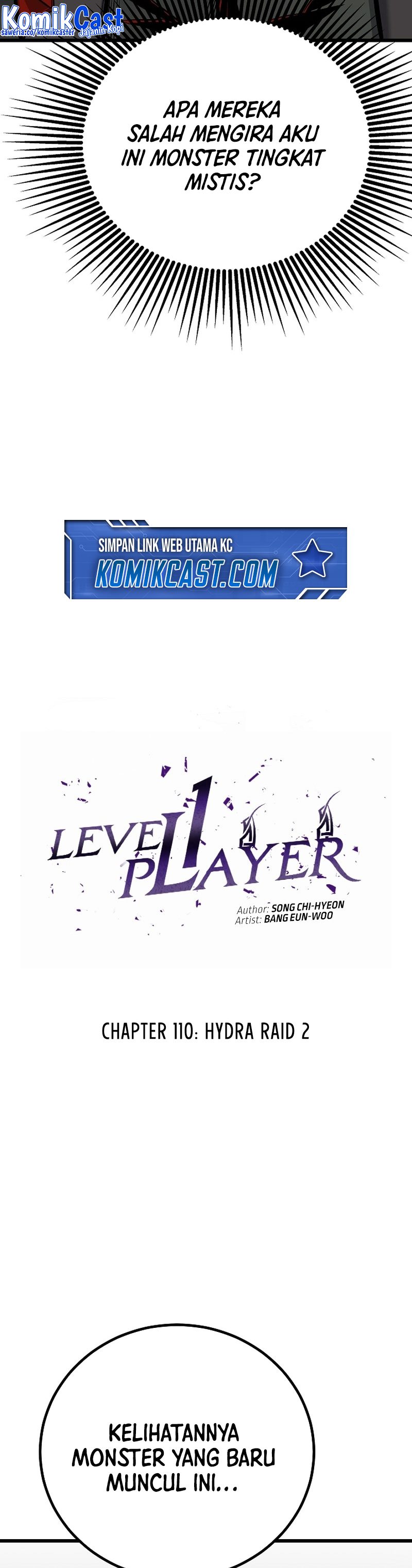 Level 1 Player Chapter 110