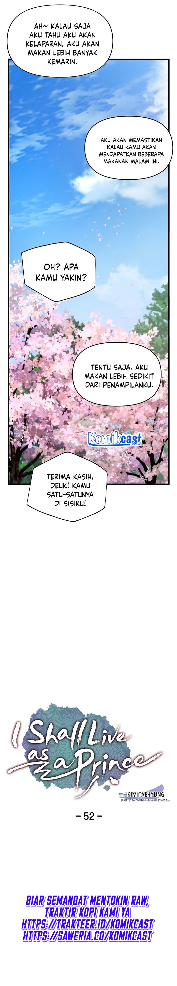 I Shall Live As a Prince chapter 52 halaman 7