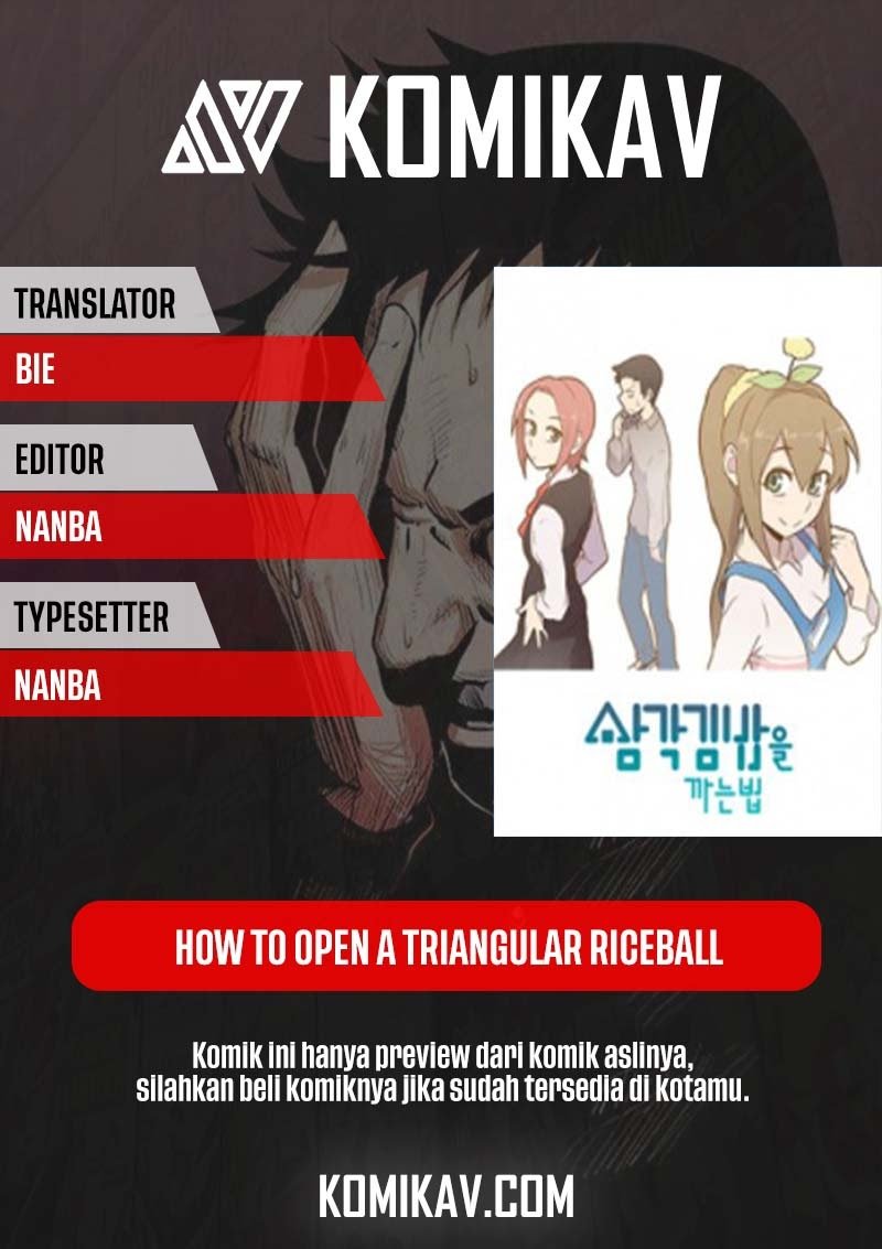 How to Open a Triangular Riceball Chapter 01