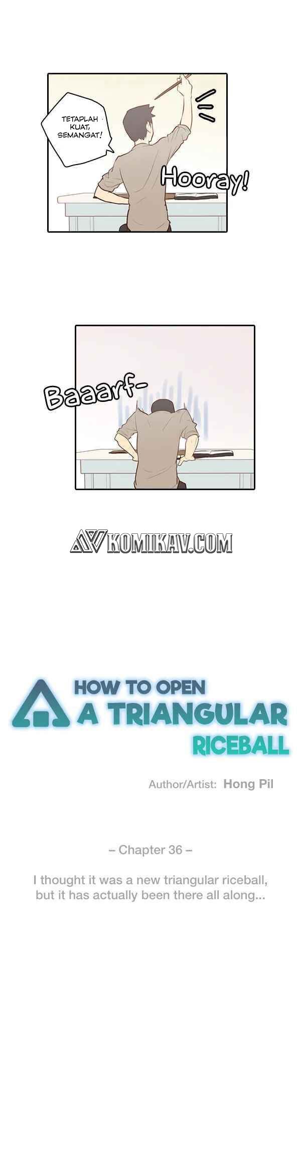 How to Open a Triangular Riceball Chapter 36