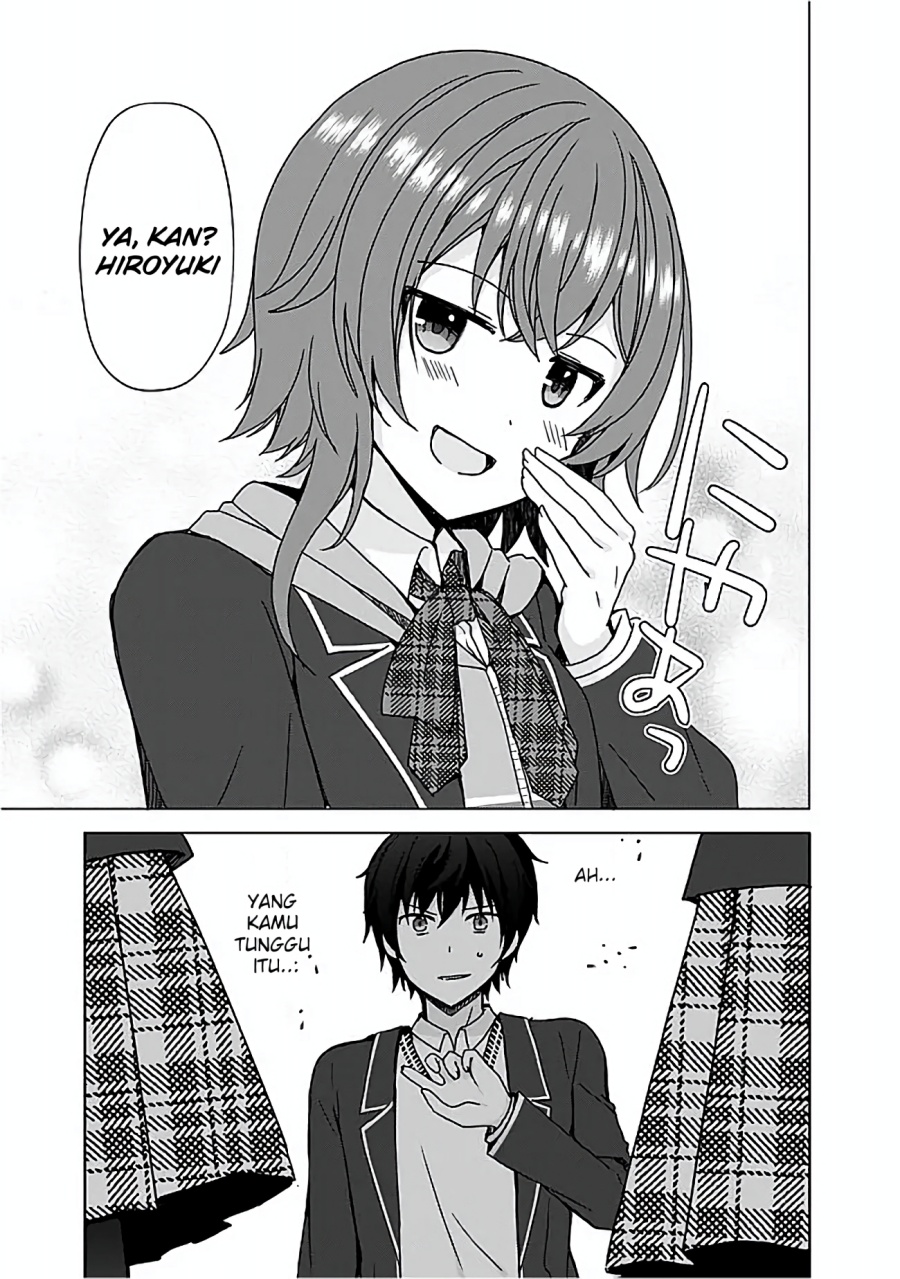 Iinazuke ga Dekita to Omottara, Sono Iinazuke ga Gakkou de Yuumei na chapter 5 halaman 23