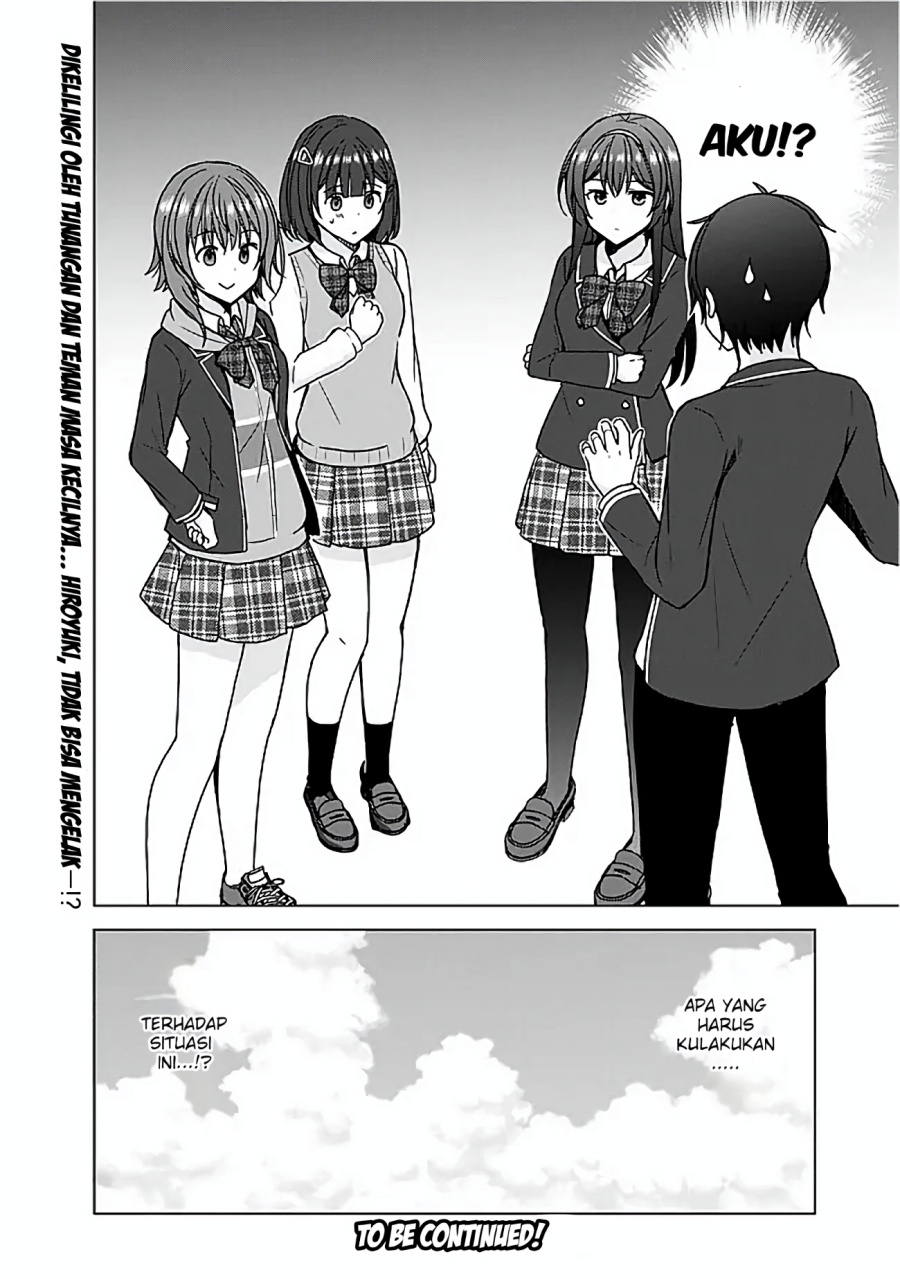 Iinazuke ga Dekita to Omottara, Sono Iinazuke ga Gakkou de Yuumei na chapter 5 halaman 24