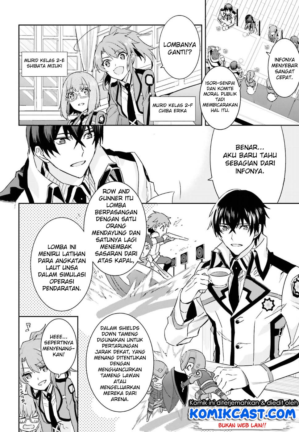 Mahouka Koukou no Rettousei: Steeplchase-hen Chapter 01