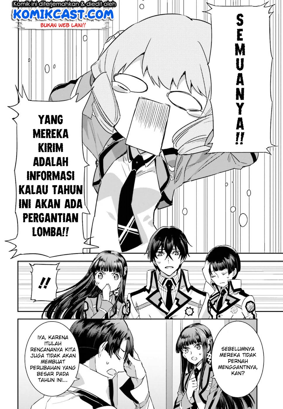 Mahouka Koukou no Rettousei: Steeplchase-hen Chapter 01