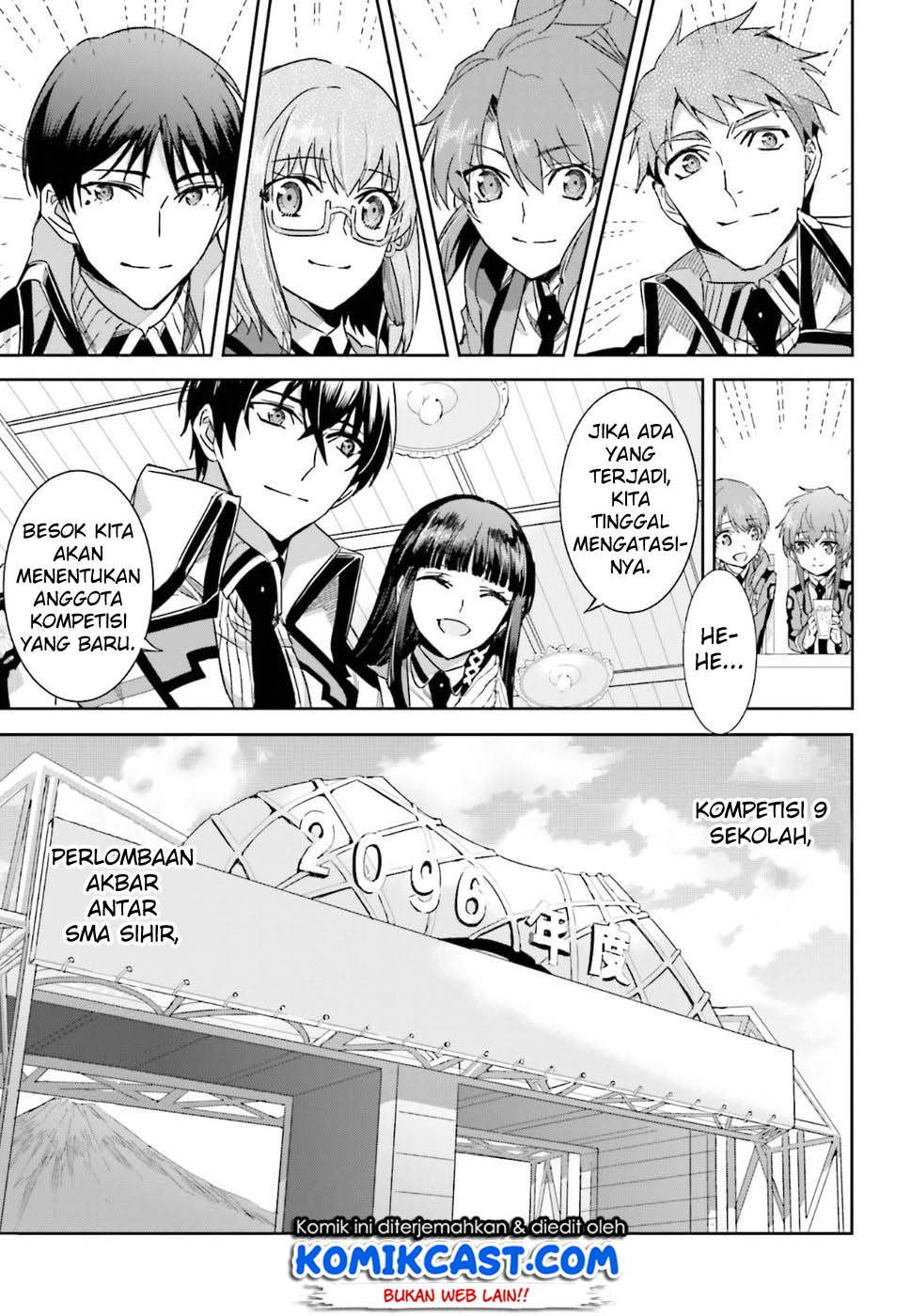 Mahouka Koukou no Rettousei: Steeplchase-hen Chapter 01