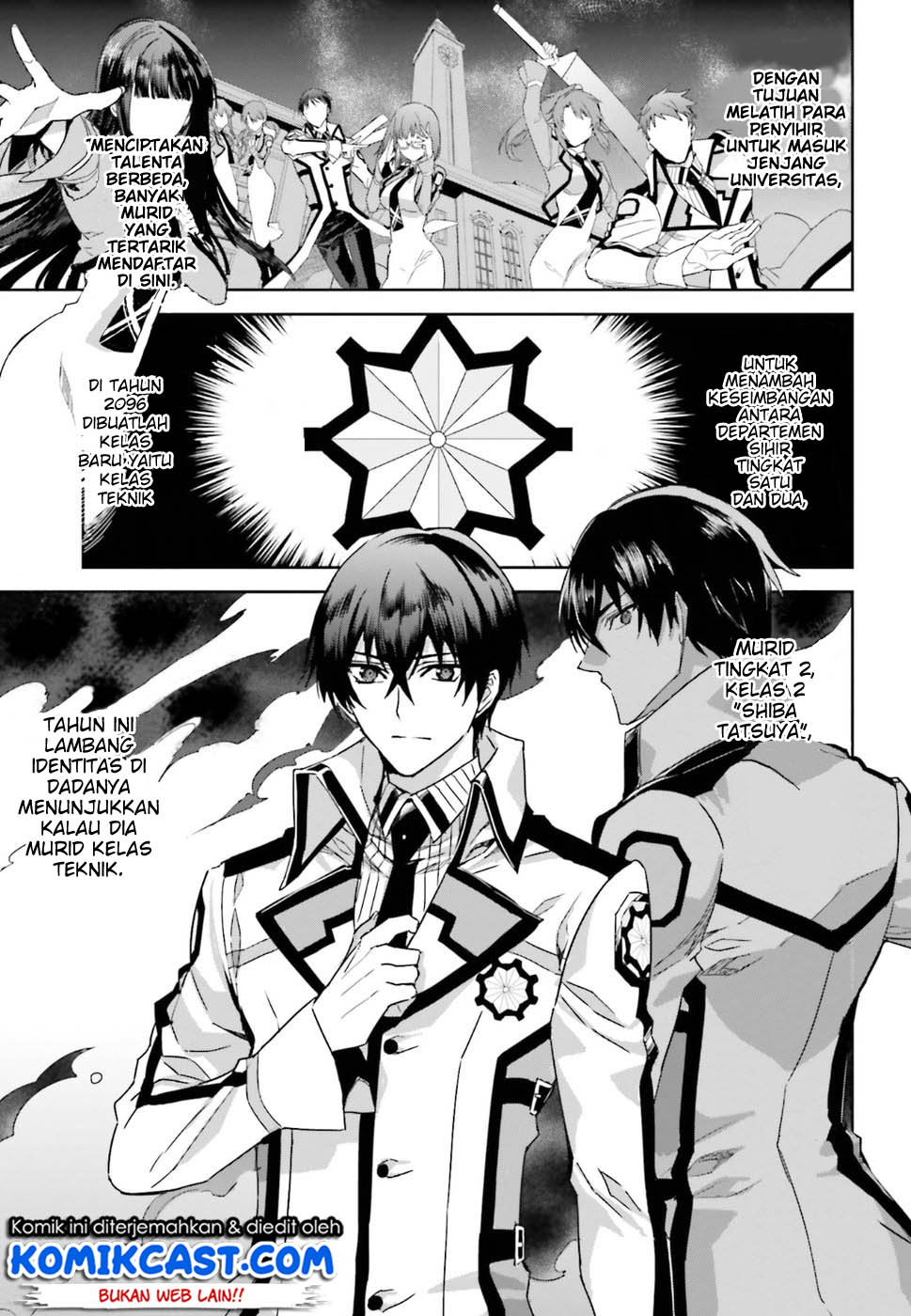 Mahouka Koukou no Rettousei: Steeplchase-hen Chapter 01