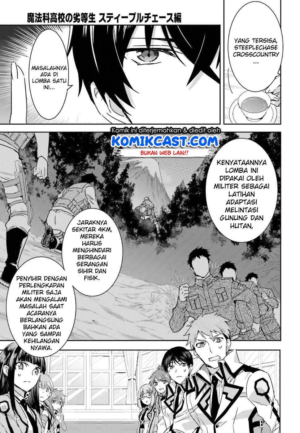 Mahouka Koukou no Rettousei: Steeplchase-hen Chapter 01