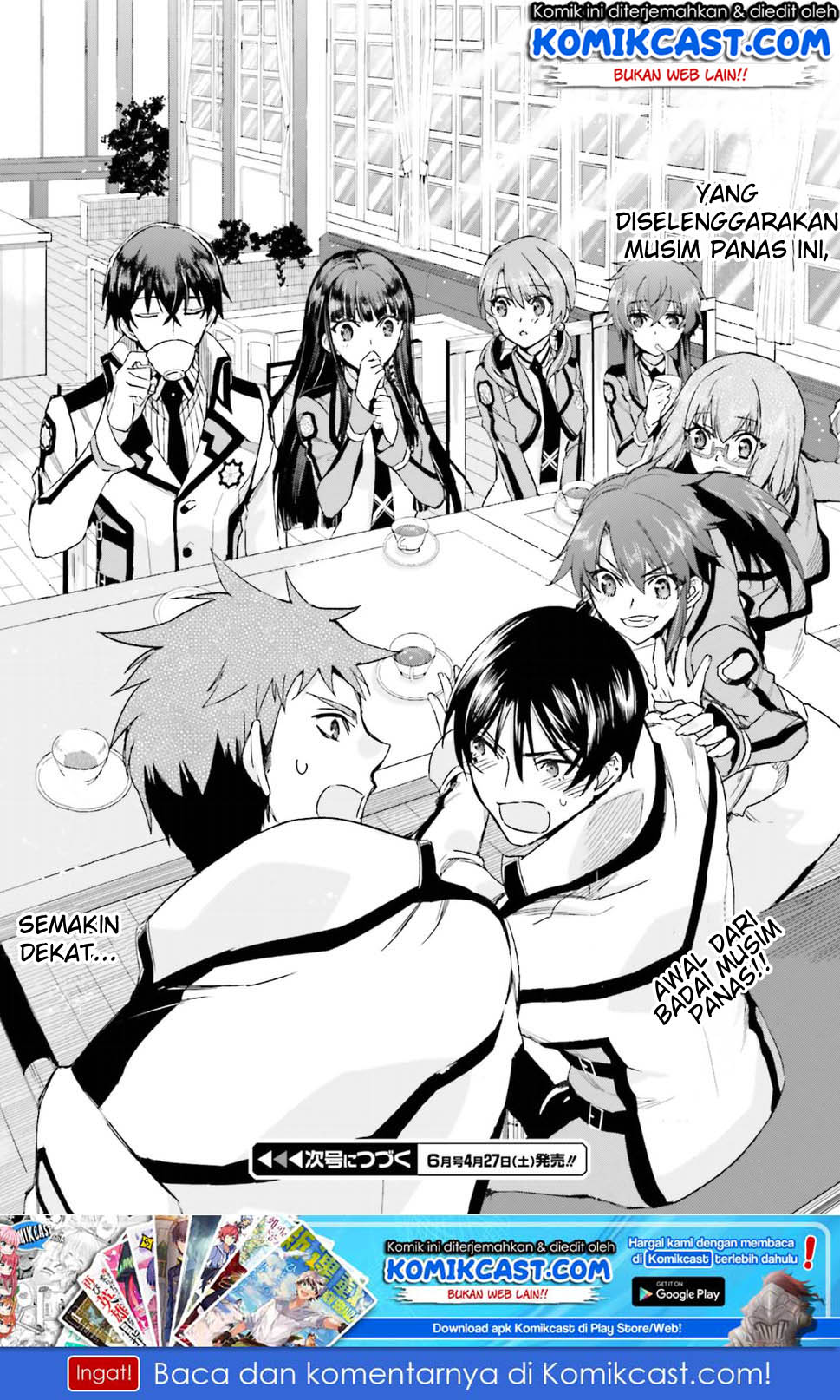 Mahouka Koukou no Rettousei: Steeplchase-hen Chapter 01