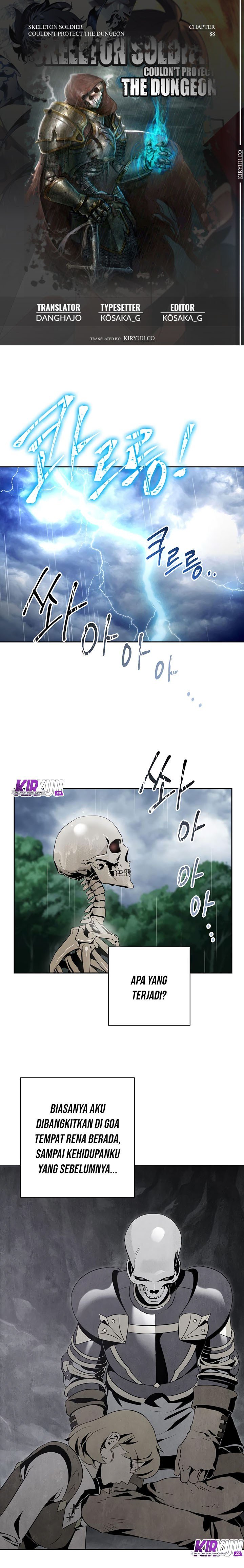 Skeleton Soldier Couldn’t Protect the Dungeon Chapter 88 page 0