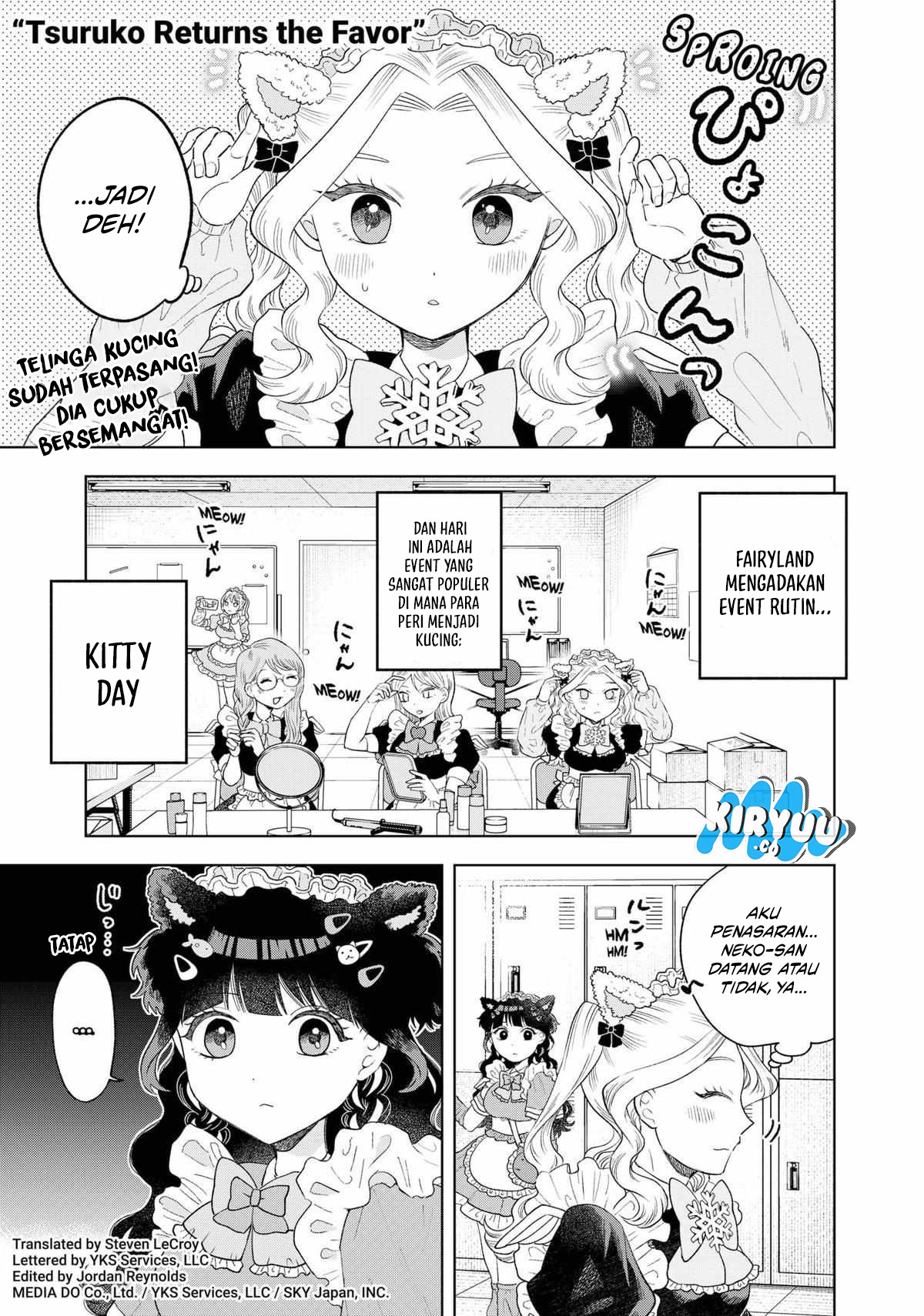 Tsuruko Returns the Favor Chapter 08