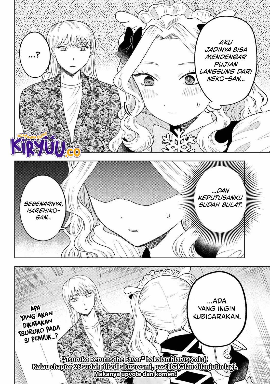 Tsuruko Returns the Favor Chapter 25