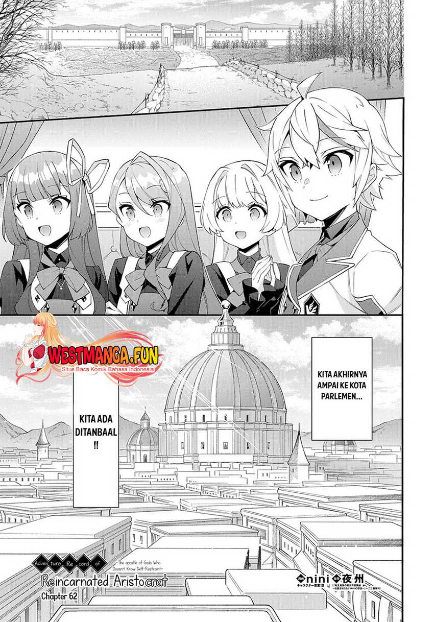 Tensei Kizoku no Isekai Boukenroku ~Jichou wo Shiranai Kamigami no Shit Chapter 62